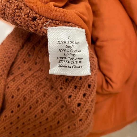 Pink lily loved by you brown halter neck size L NWOT - Picture 4 of 6